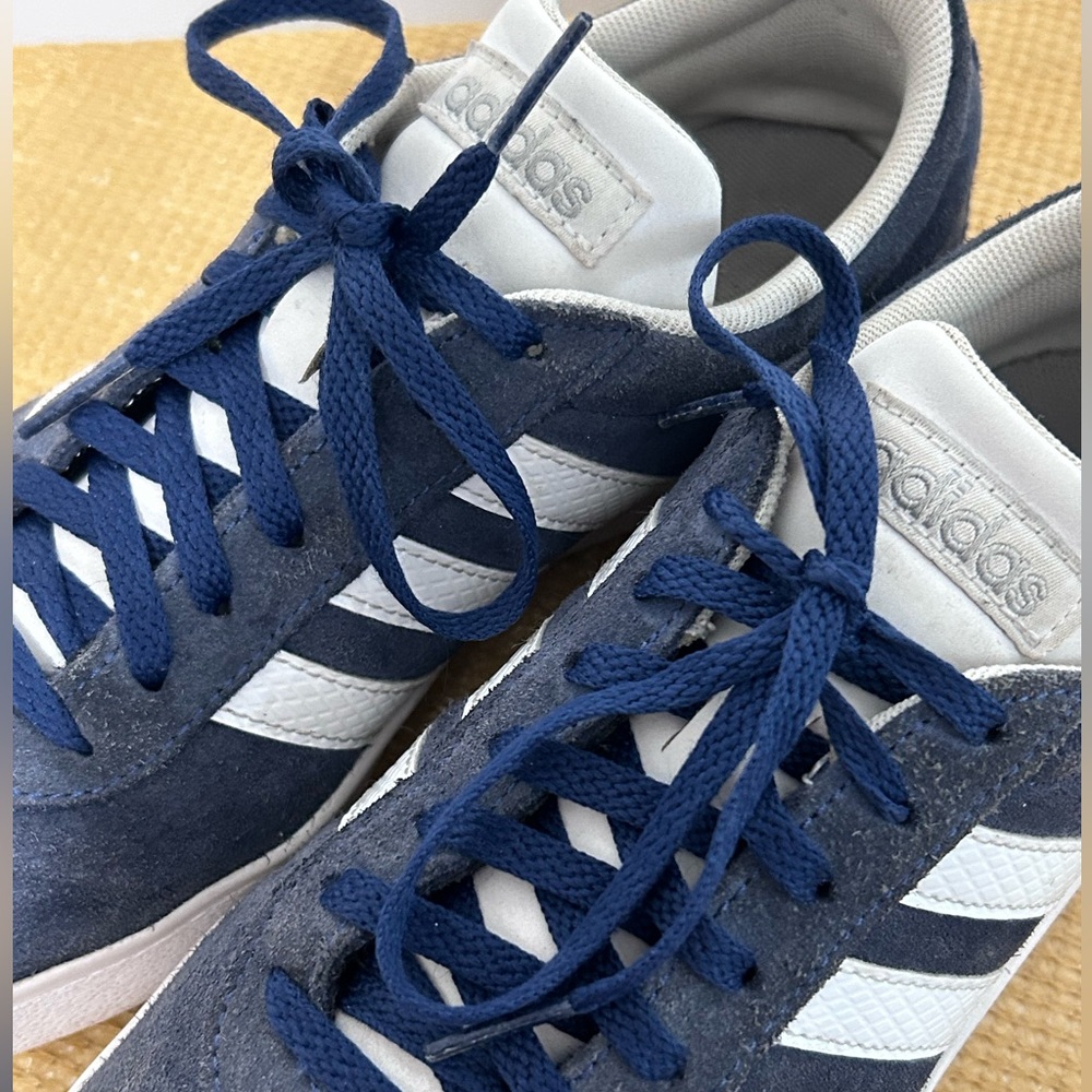 Adidas Ortholite Blue Suede Size 7 - Picture 3 of 12